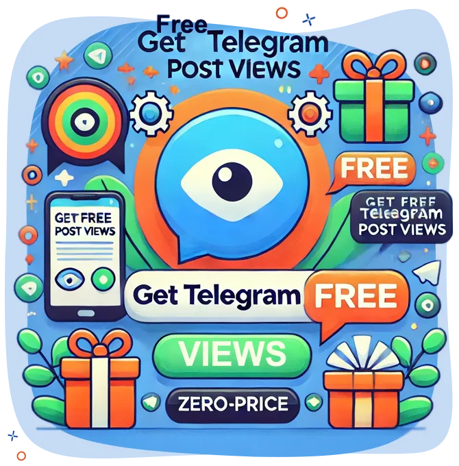 get free telegram post views